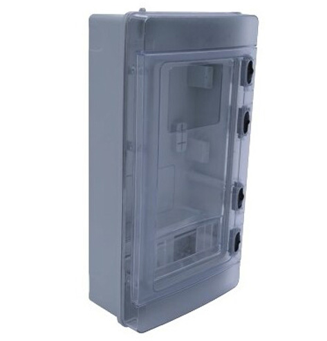 CP5310 Корпус щита учётно-распределительного 240x460x132мм, навесной, пластик, прозрачная дверца. РИТЕТ