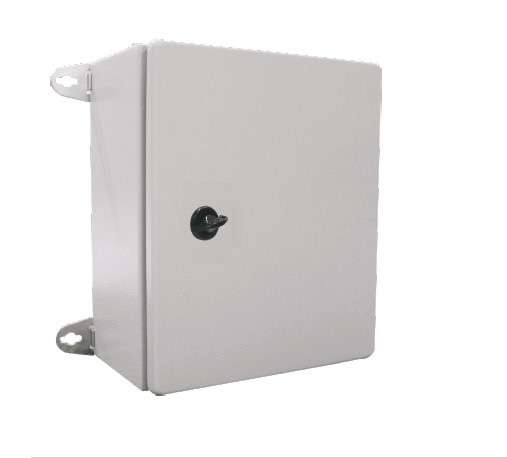 CP303020E Корпус щита 300x300x200мм, навесной, металл, IP66, серый цвет. РИТЕТ