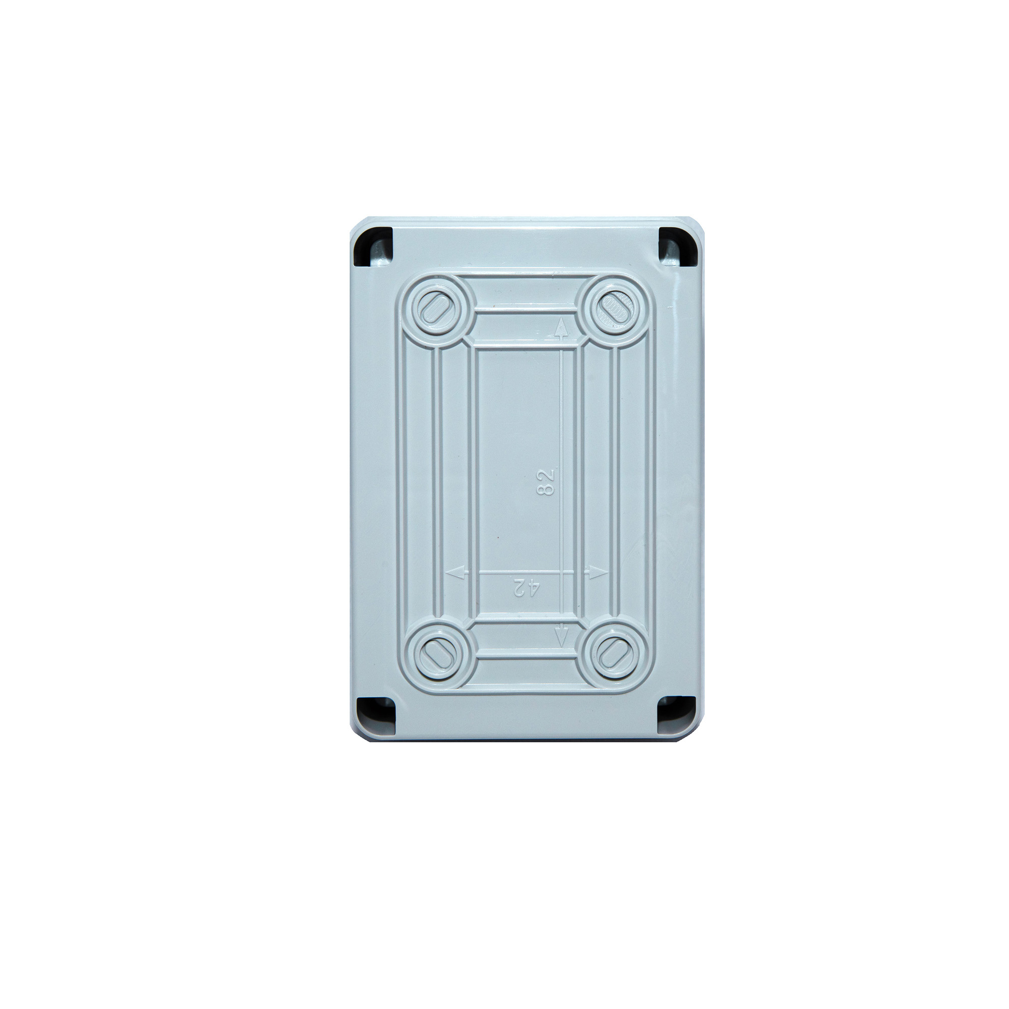 CP01011 Корпус щита распределительного для модульного оборудования с крышкой 1M, пластик/поликарбонат. РИТЕТ