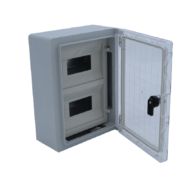 CP5112 Корпус щита распределительного 250x330x130мм, Din-рейки 18M (2х9), навесной, пластик. РИТЕТ