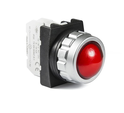 H060XK	Арматура сигнальная красная со светодиодом серии H. РИТЕТ