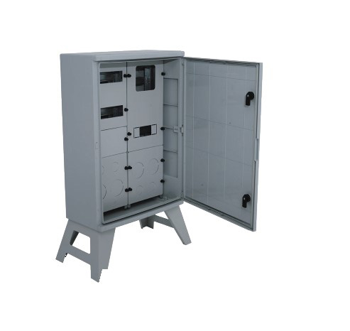 CP5502 Корпус щита распределительного для строительных площадок 500x700x245мм, напольный, пластик. РИТЕТ