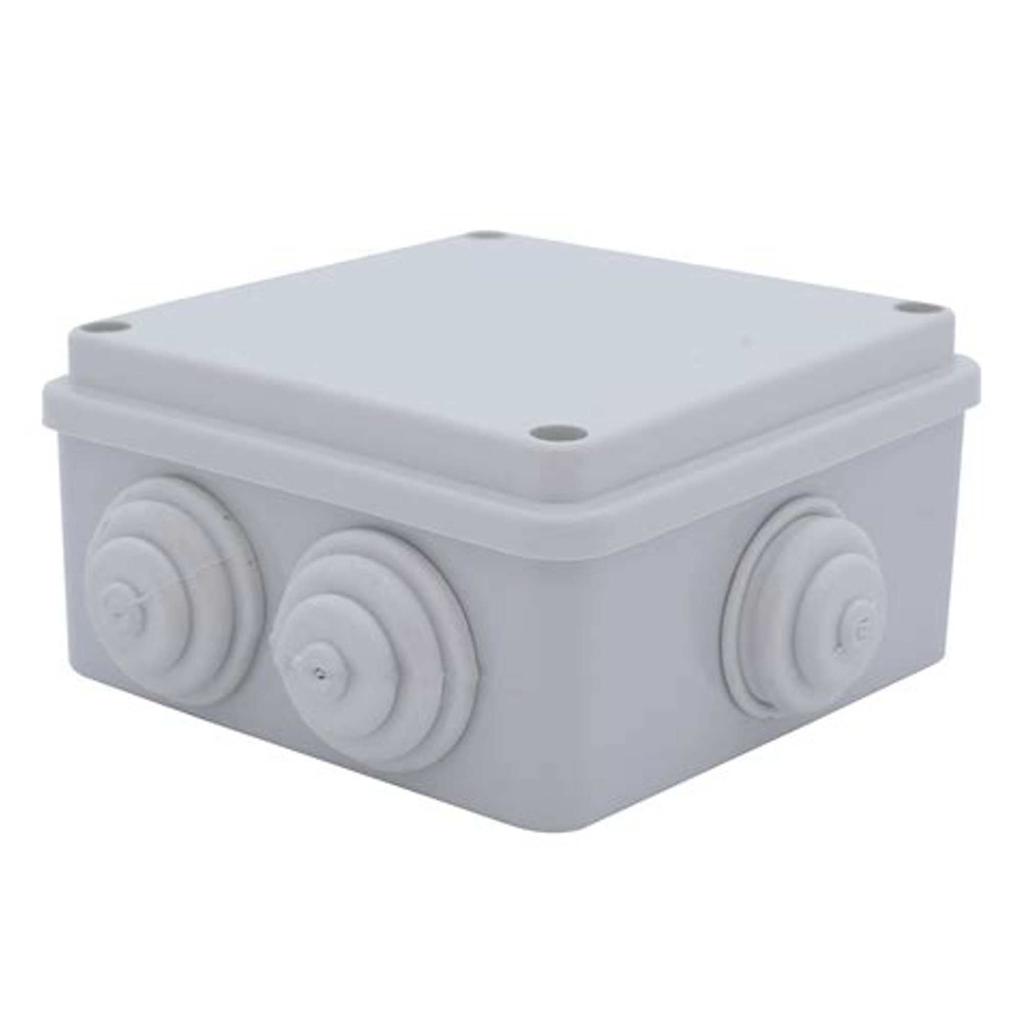 CP1040 Соединительная (распаячная) коробка 100x100x50мм, кабельный ввод, пластик. РИТЕТ