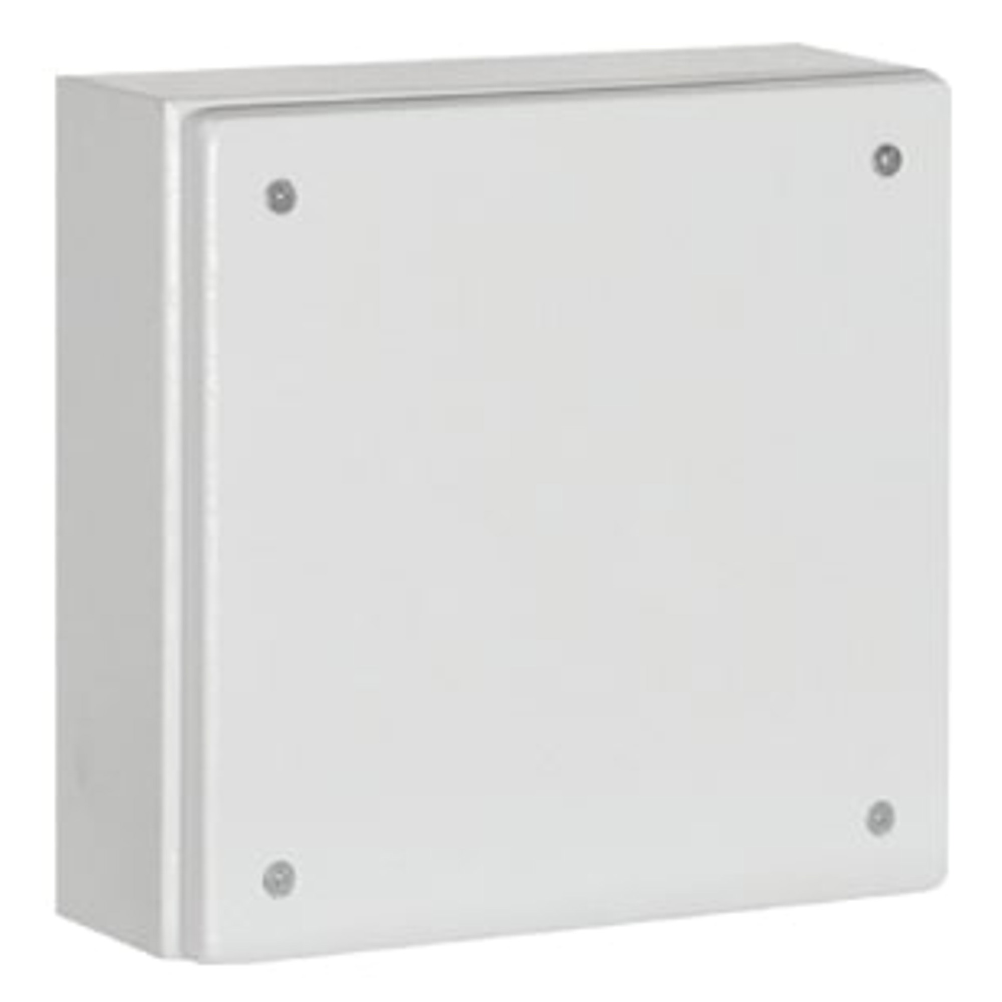 CP4040F Распределительная коробка 400х400х120мм, металл, скрытый монтаж, IP54, серый цвет. РИТЕТ