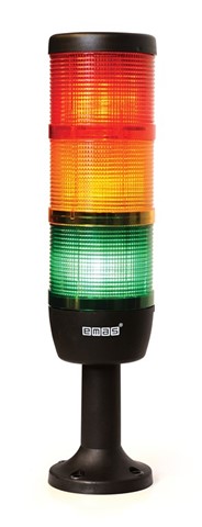 Сигнальная колонна 70 мм. Красная, желтая, зеленая 220 вольта, светодиод LED. РИТЕТ