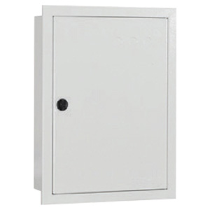 CPR821 Корпус щита распределительного 320x450x140мм, DIN-рейка 36M, встраеваемый, металл, серый цвет. РИТЕТ